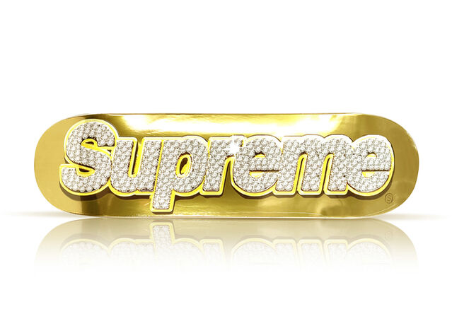 Supreme's One-of-a-kind Golden Box Logo Tooth: An Unorthodox Gift