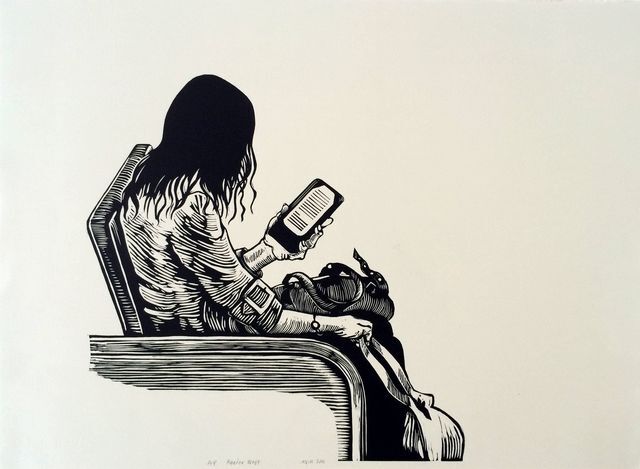 Mary V. Marsh | Reader West (2011) | Available for Sale | Artsy