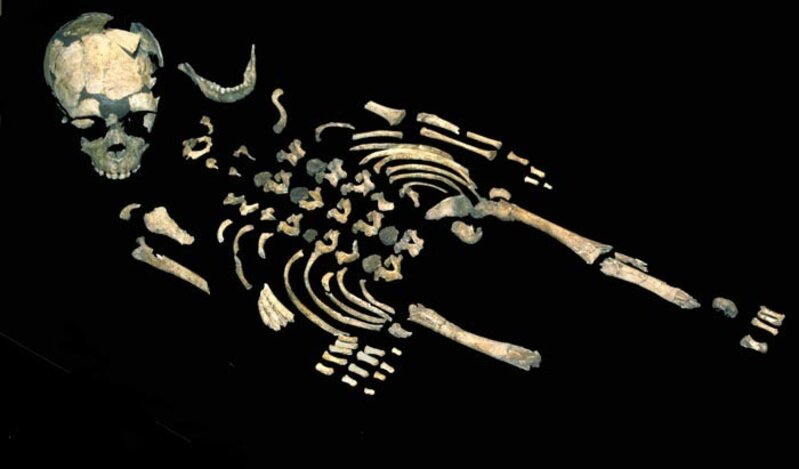 Campagne, Dordogne, France Enfant du Roc de Marsal (Child from Roc de