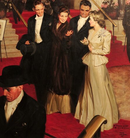 tom lovell christmas dress Tom Lovell Art - 22 For Sale at 1stDibs