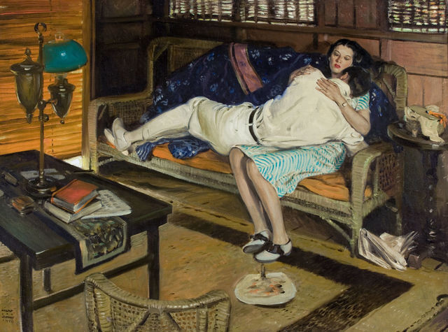 Harold Von Schmidt Cosmopolitan Illustration (1926) Artsy