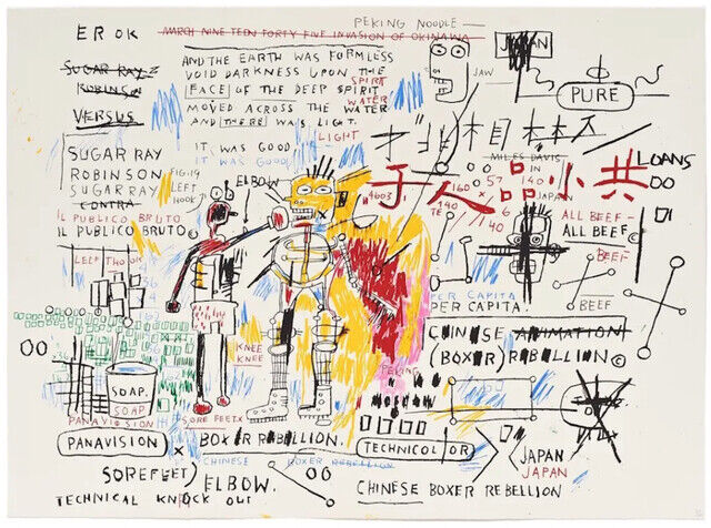 Jean-Michel Basquiat | Boxer Rebellion (2018) | Artsy
