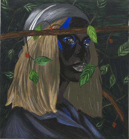 Adegboyega Adesina, ‘Portrait of an Intruder’, 2022