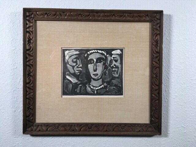 Georges Rouault Abstract Georges Rouault | 'Les Visages', by Georges Rouault, Lithograph (1933 ...