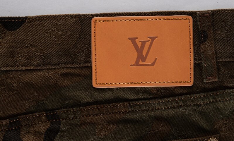 LV x Supreme Bum Bag Camo denim, Luxury, Bags & Wallets on Carousell