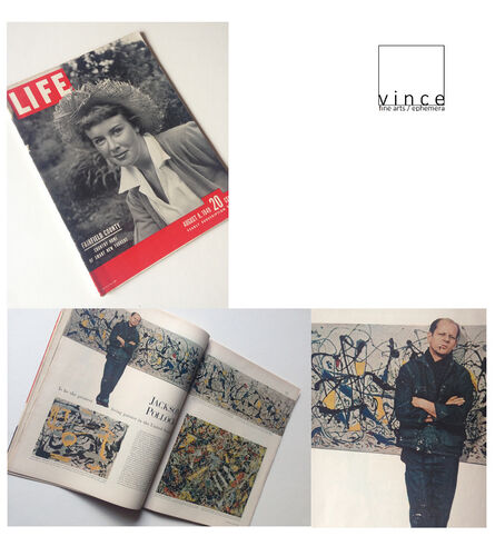 Jackson Pollock, ‘“Jackson Pollock: is he the Greatest Living Painter in the United States", 1949, LIFE Magazine,’, 1949