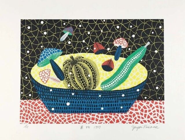 Bonhams : Yayoi Kusama, Fruits  Post-War & Contemporary Art, 24 March