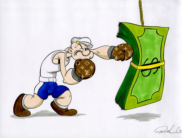 George Rollo | Money Bag (2017) | Artsy