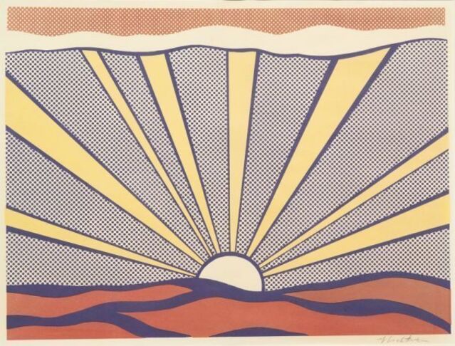 Roy Lichtenstein | Sunrise (1965) | Artsy