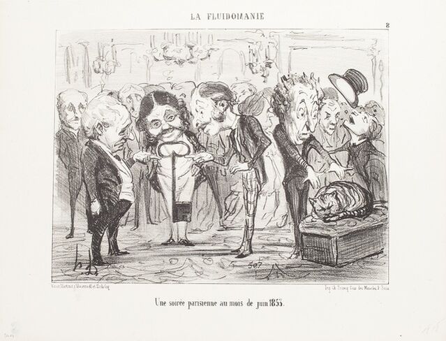 Honoré Daumier | Une Soirée Parisienne (…) (1853) | Available for Sale ...