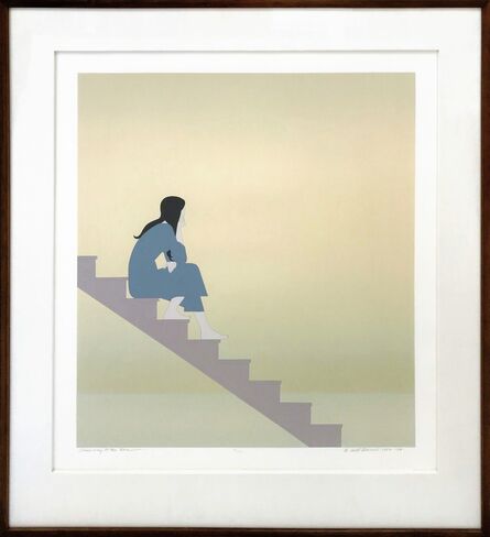 Will Barnet, ‘STAIRWAY TO THE SEA’, 1984