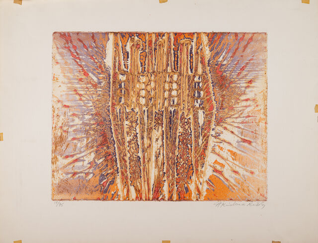 Krishna Reddy | Three Figures (1967) | Artsy