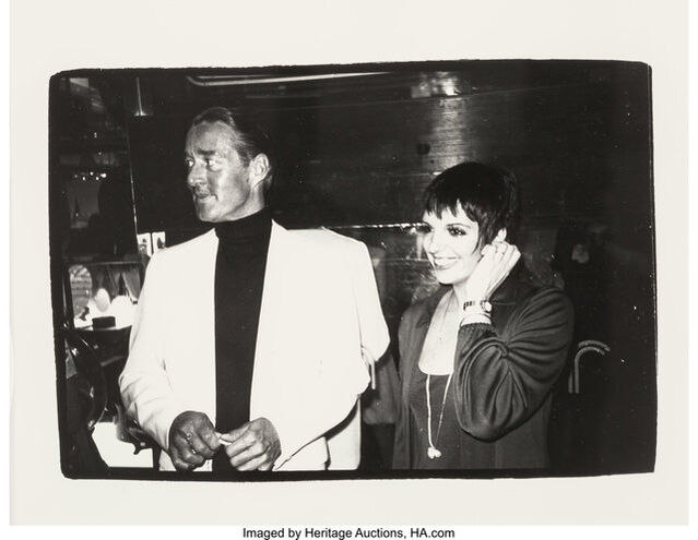 Andy Warhol | Halston and Liza Minnelli (circa 1980) | Artsy