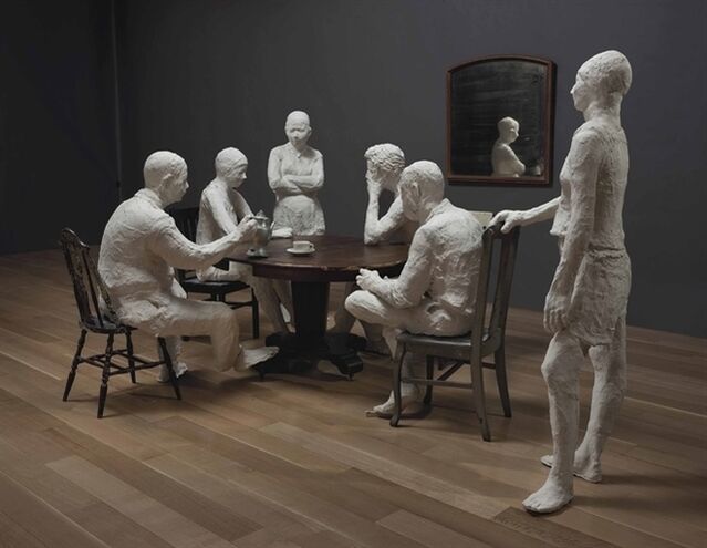 George Segal The Dinner Table Artsy George Segal The Dinner Table Artsy