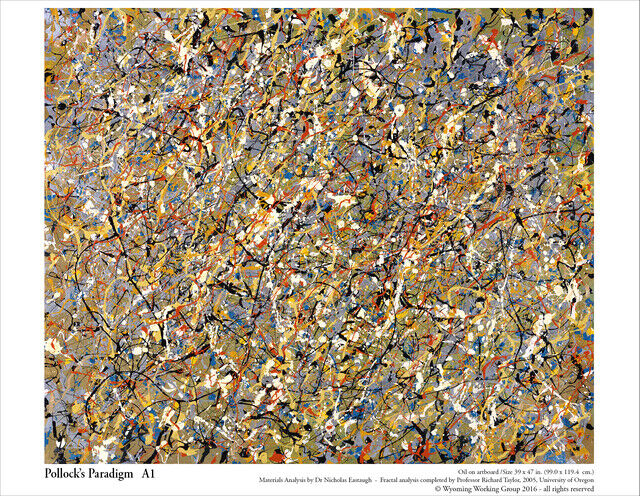 Pollock Pattern Jackson Pollock | Pollock's Paradigm A1 (1948-1953) | Artsy