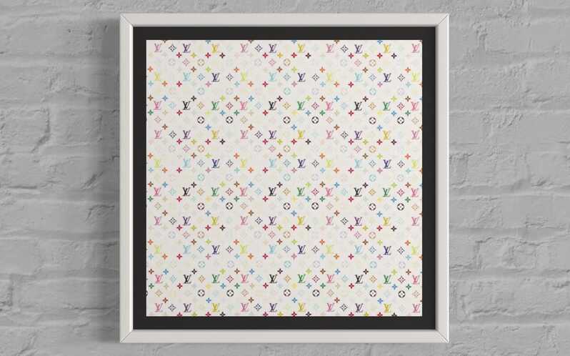 Takashi Murakami Monogram (multicolour, white) (2007) Artsy
