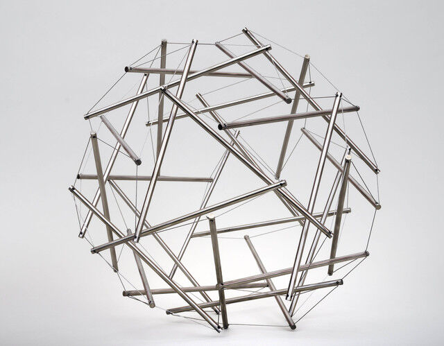 R. Buckminster Fuller | Thirty Strut Tensegrity Sphere (1980) | Artsy