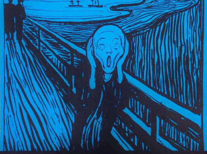 The Scream by Edvard Munch