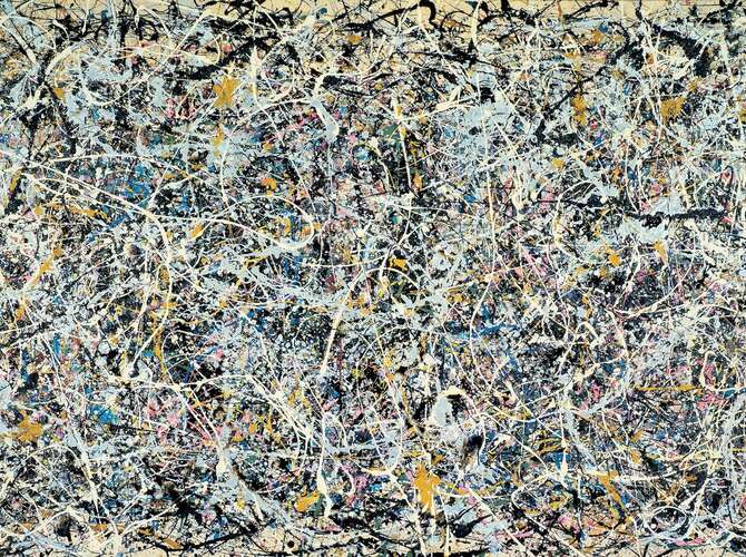 Pollock Drawing Jackson Pollock’s Drip Paintings - For Sale on Artsy