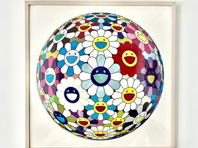 Takashi Murakami’s Flower Balls - For Sale on Artsy
