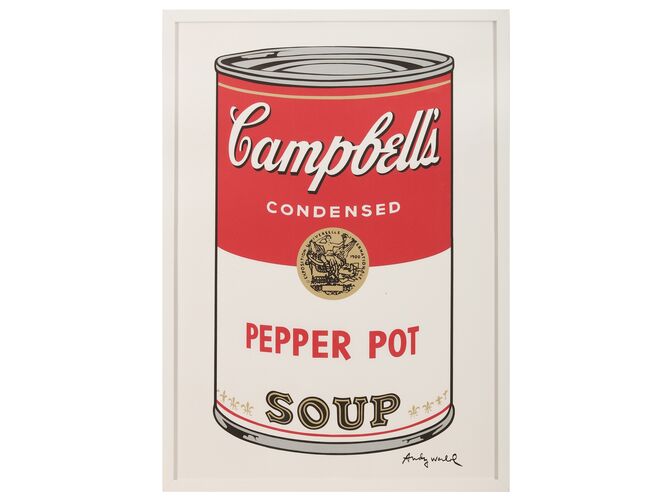 Andy Warhol's Campbell's Soup Cans - For Sale on Artsy