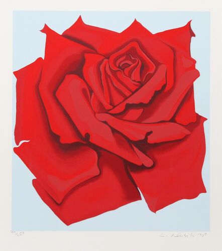 Lowell Nesbitt, ‘Red Rose’, 1981