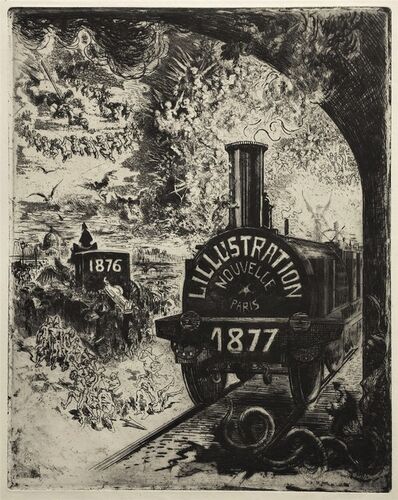 Felix Hilaire Buhot Frontispiece Pour L Illustration Nouvelle 1877 1877 Available For Sale Artsy