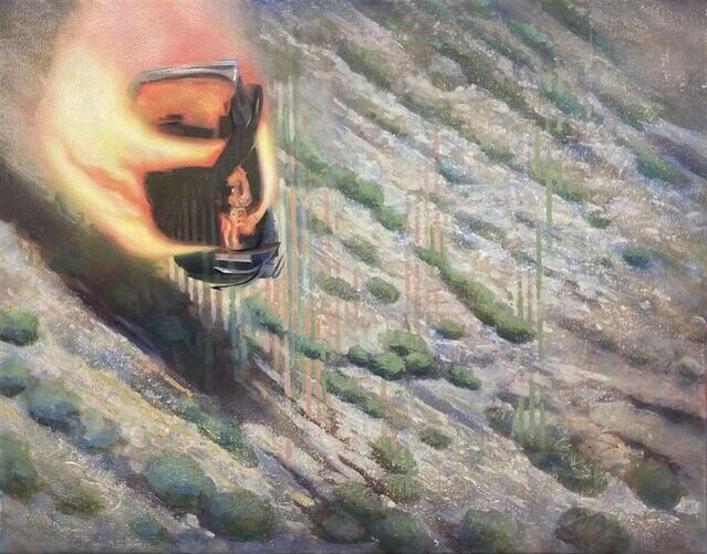 Eric Diehl | Exploding Car 2 (2021) | Available for Sale | Artsy