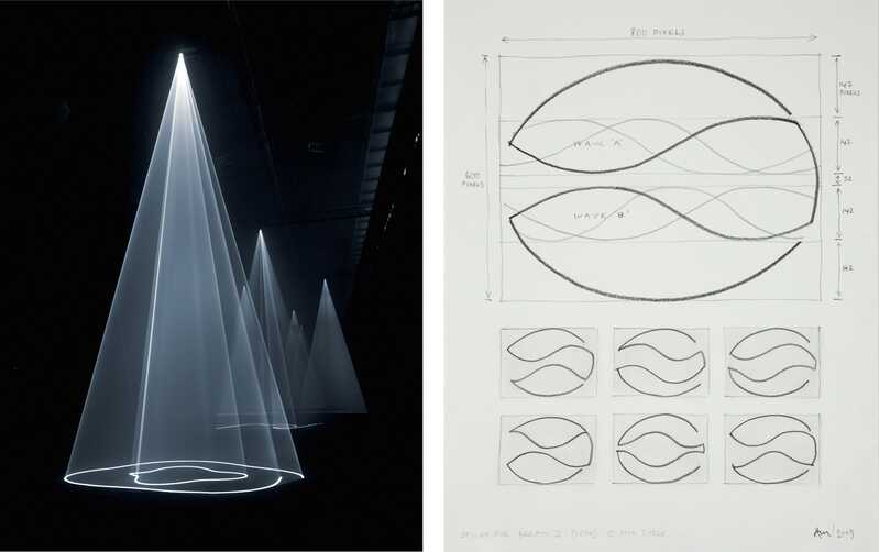 Anthony McCall | Study For Breath III (2004) | Artsy
