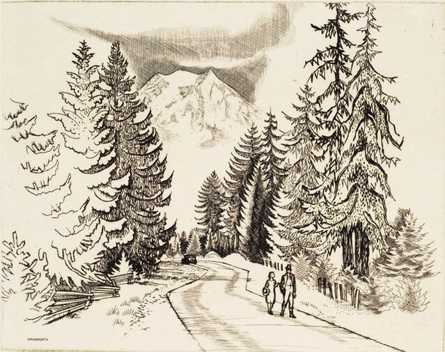 Thomas Handforth | Mountain Highway (1907-1948) | Artsy