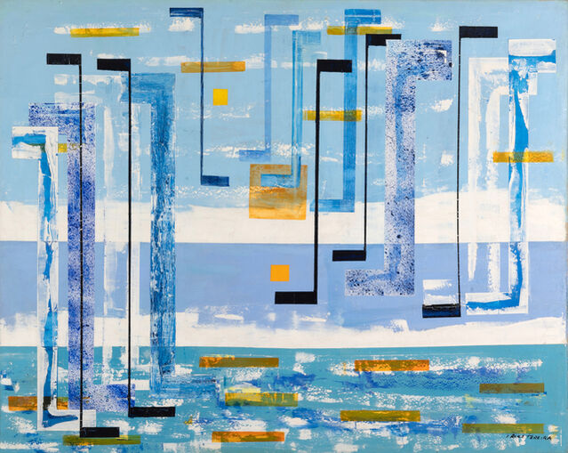 Irene Rice Pereira | And So the Light Sails On (ca. 1950-60 ...