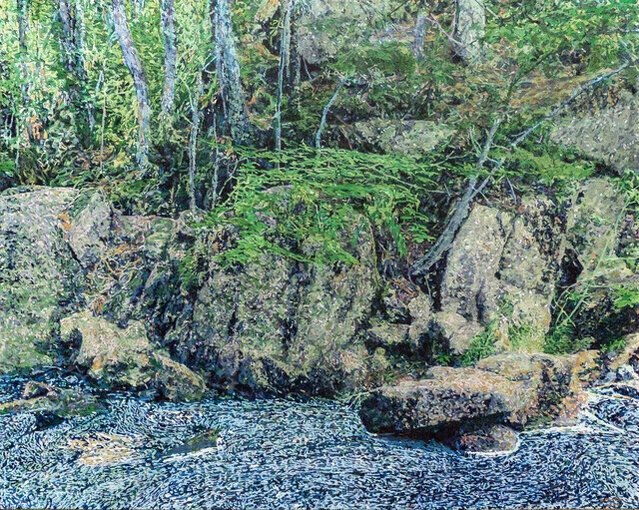 Fowler's Rocks Graham Fowler | Rock Pool Pattern (2024) | Art & Prints | Artsy