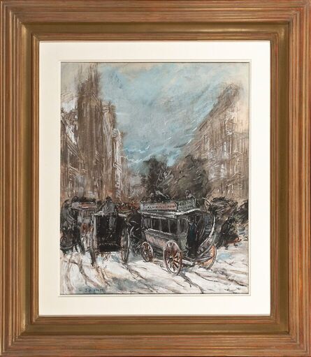 Everett Shinn, ‘Fifth Avenue’, 1899