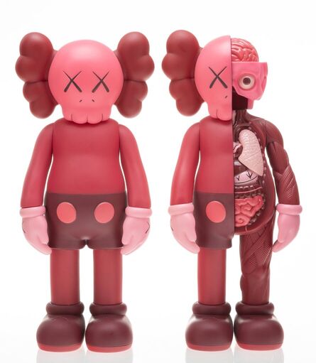 Dissected Companion Keychain - Mono figure by Kaws, produced by Medicom Toy  // Rotocasted: Toy collecting library.