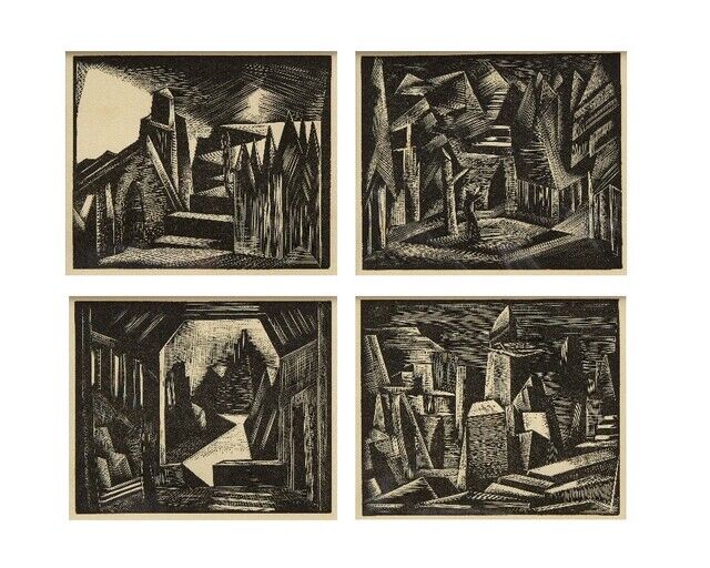 Paul Nash | Die Walkure, the Valkyrie's home; The Hall of the ...