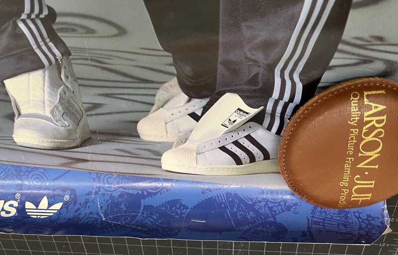 Keith Haring Keith Haring Run DMC Adidas Poster 1986 (vintage