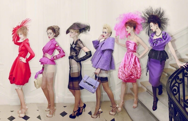Simon Procter | Dior 6 Girls, Haute Couture Winter (2009) | Available ...