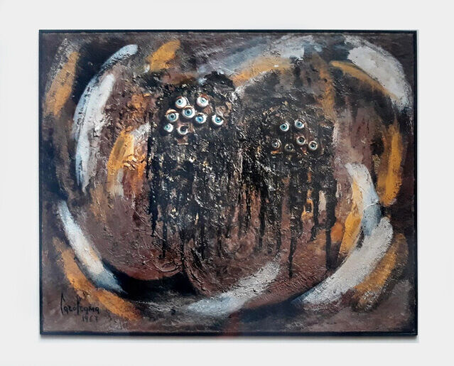 Carol Rama | Bricolage (1967) | Available for Sale | Artsy