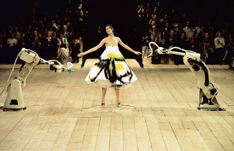 Alexander McQueen | Spray painted dress (1999) | Art & Prints | Artsy Alexander McQueen | Spray painted dress (1999) | Art & Prints | Artsy