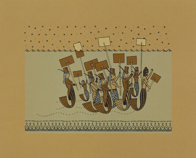 Duke Riley | Sirens of Discontent (2020) | Artsy