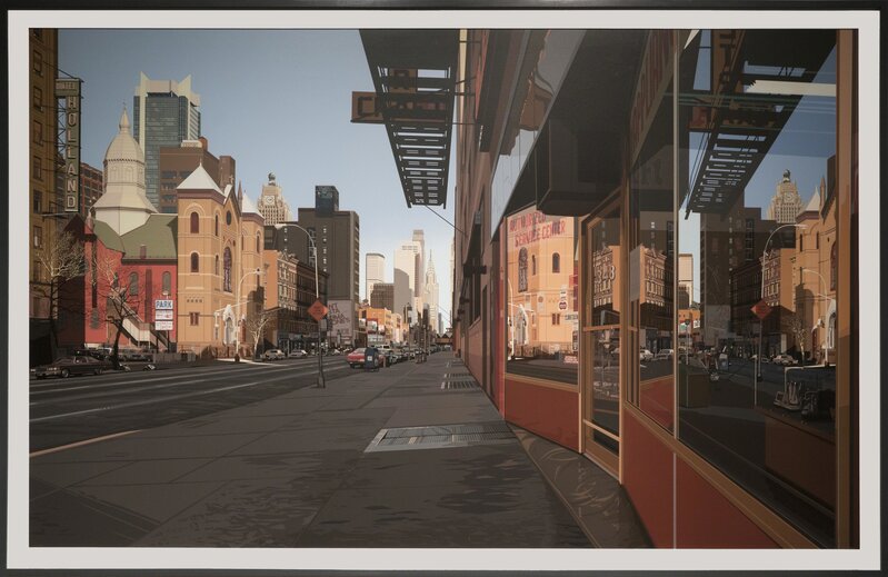 Richard Estes | Holland Hotel (1984) | Available for Sale | Artsy