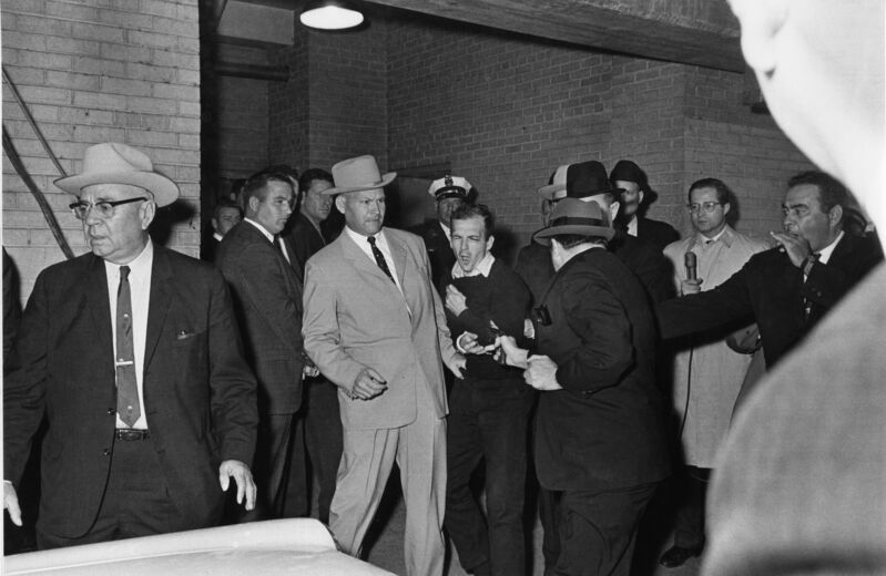 Bob Jackson | Jack Ruby Shooting Lee Harvey Oswald (November 24-1963) |  Available for Sale | Artsy