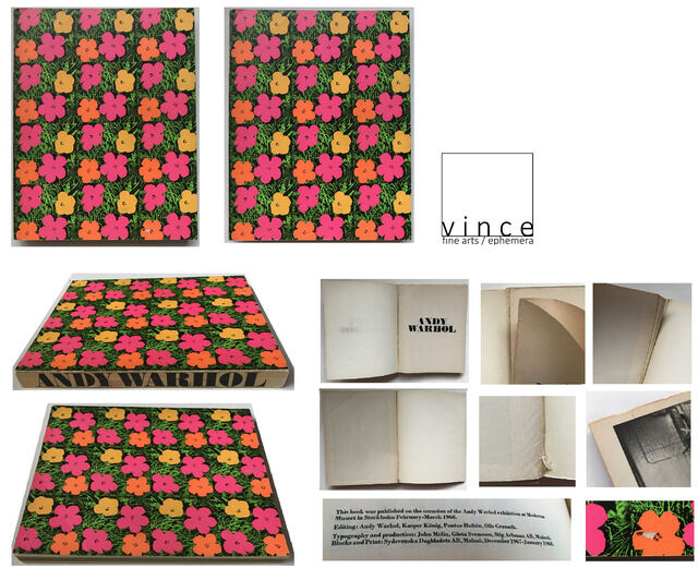 Andy Warhol "Andy Warhol", FIRST EDITION, Exhibition Catalogue