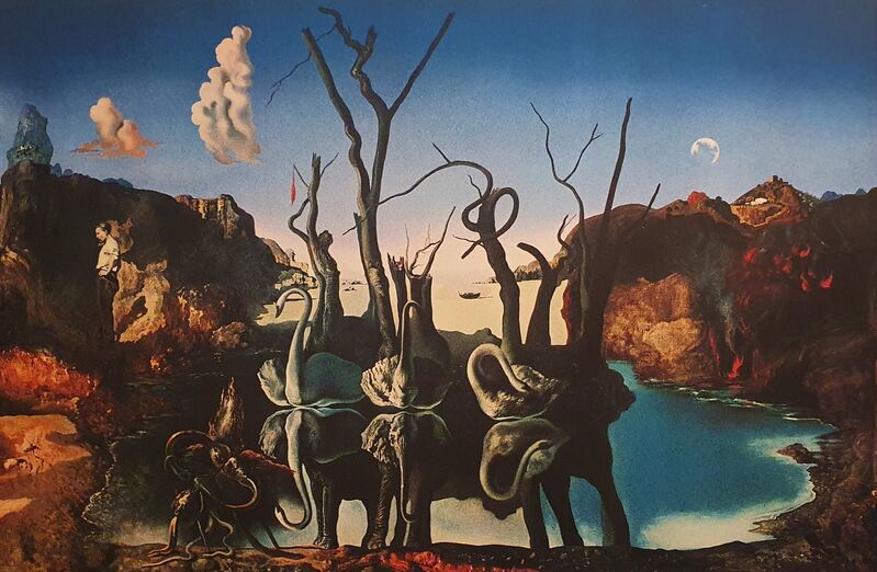 Swans Reflecting Elephants — Salvador Dalí