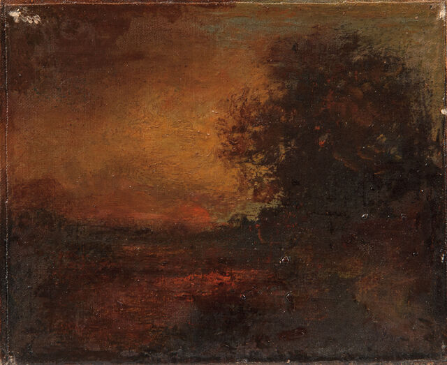 George Inness | Sunset | Artsy