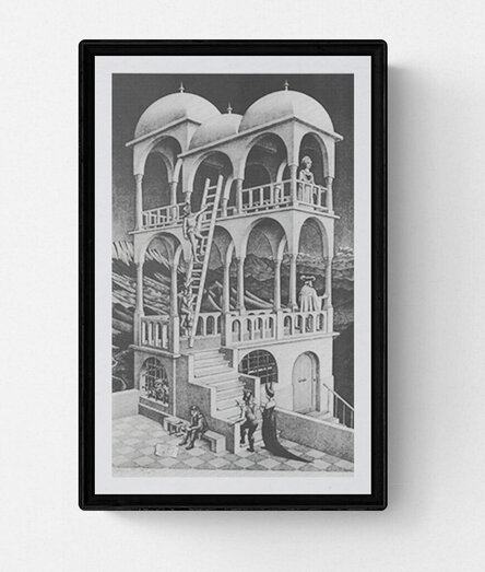 Puzzle 1000 pezzi - Art NOVO - MC Escher-Belvedere - Puzzle 1000d Puzzle 1000 pezzi - Art NOVO - MC Escher-Belvedere - Puzzle 1000d