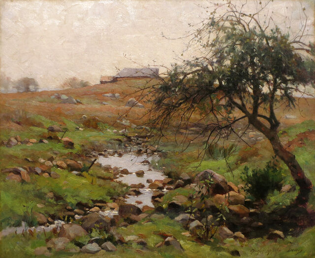 Charles Melville Dewey Misty Shadows (ca. 1885) Artsy