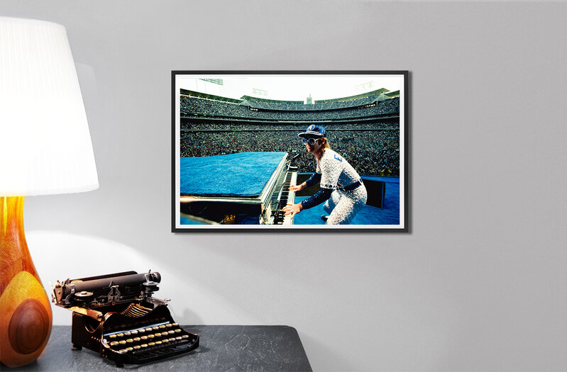 Elton John Dodger Stadium in color by Terry O'Neill - Lifetime Print — Buy  Signed Limited Edition Prints
