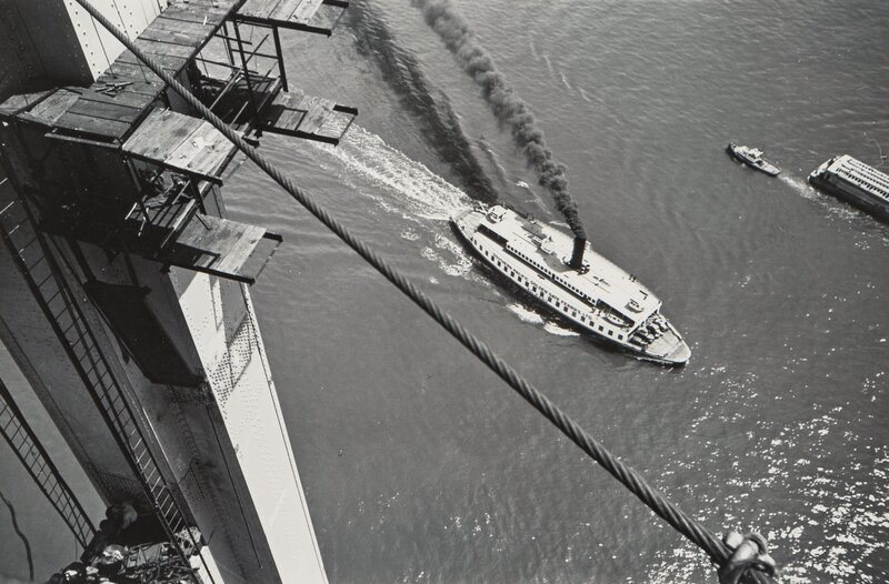 Peter Stackpole | Three Images of the Bay Bridge Construction (3 works ...