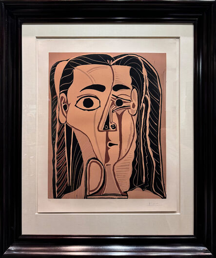 Pablo Picasso, ‘Jacqueline au Bandeau de Face (Grand Tête de Femme), 1962’, 1962